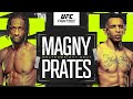 UFC VEGAS 100 LIVESTREAM MAGNY VS PRATES FULL FIGHT NIGHT COMPANION & PLAY BY PLAY