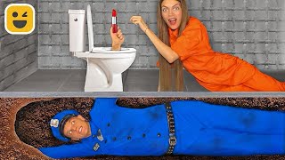 Weird Ways to Sneak Makeup in Jail! Funny Prison Situations & DIY Ideas