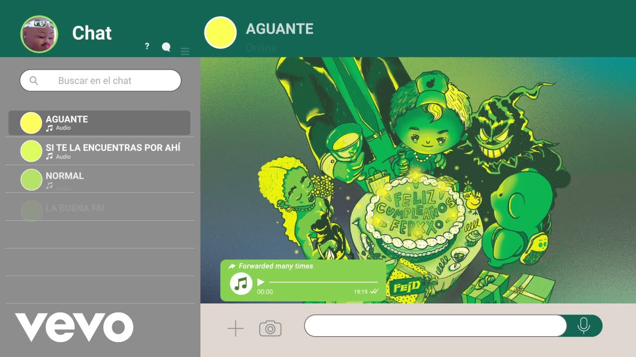 Feid Aguante Lyric Video Chords Chordify