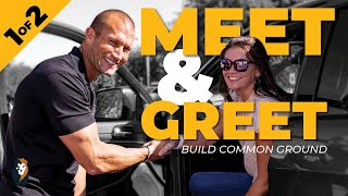 Car Sales Training 🚘 MEET AND GREET 🤝 Part 1 of 2  | Andy Elliott