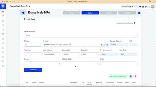 Emissão de NFe - Reis T.I Web