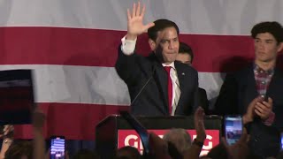 Marco Rubio speaks after winning Senate race