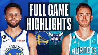 Charlotte Hornets vs. Golden State Warriors Full Game Highlights | 2022 NBA Season