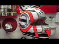 aerografia casco kart arai sk6 by lorenzo s garage