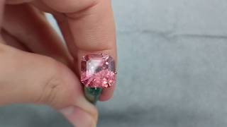 Stunning Pink Tanzanian Zircon Gemstone from KGC