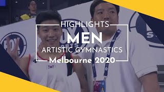 2020 Melbourne Artistic Gymnastics World Cup – Highlights Men’s competition