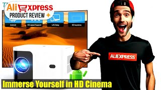 Unboxing and Review: ThundeaL HD Mini Projector TD91 - Full HD 1080P 4K Video 5G WIFI Android