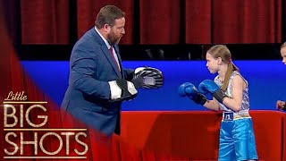 Evnika Shows Off Her Amazing Boxing Skills 🥊  @BestLittleBigShots
