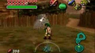 The Legend of Zelda Majora's Mask-Dampe going Crazy