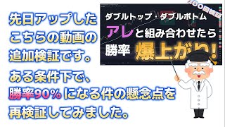 【追加検証】1/17にアップした手法について、再検証してみました [FX]