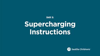 Behavior Basics Skill 5: Supercharging Instructions