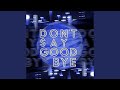 Don't Say Goodbye