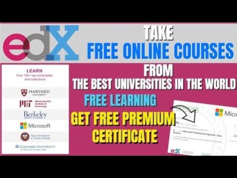 EDX Free Online Courses With Professional Certificates | Get EDX ...