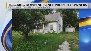 Tracking down nuisance property owners