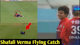 Shafali Verma Flying Catch Of Sophie Devine | RCBW vs DCW Full Match Highlights | WPL Match