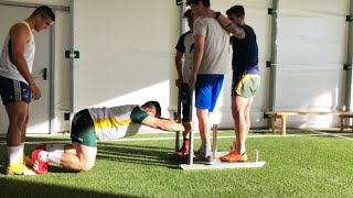 Rugby Scrum Strength Drill
