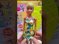 Unboxing Barbie Color Reveal doll pineapple theme 🍍🫧 #barbiedoll #colorchange #shoptherealdeal