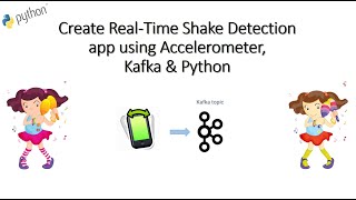 Real-Time Shake Detection app using Accelerometer Sensor Data, Kafka & Python