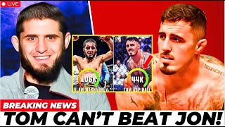 1 Minutes Ago: Islam Makhachev Destroys Tom Aspinall’s Punching Record – UFC Fans in Shock!