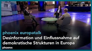 phoenix europatalk mit Nicolaus Fest (AfD) und Daniel Freund (B'90/Grüne) am 01.06.23