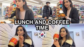🇰🇷 CONVENIENCE STORE: lunch and coffee ☕️ | vlog