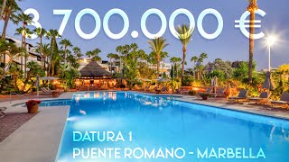 3.700.000 € DATURA 1 | Apartamento de Lujo en Puente Romano Resort - Marbella