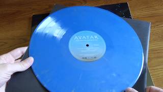 Unboxing AVATAR - Music from the Motion Picture Limited Edition 2 LP Blue 180g Vinyl