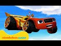 Blaze et les Monster Machines | La voiture de course aide à faire fondre la glace | Nickelodeon Jr.