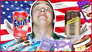 ПРОБУЕМ АМЕРИКАНСКИЕ СЛАДОСТИ / TRYING AMERICAN CANDY | Ян Рейзен