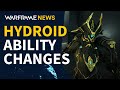 Hydroid Ability Changes with Warframe Update 31.2