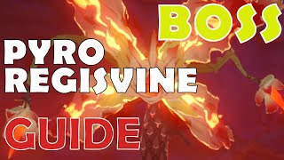 Genshin Impact - Pyro Regisvine Fire Flower Boss Guide