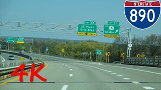 ⁴ᴷ Interstate 890 westbound [4K VIDEO]