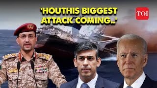 Houthis Vow Biggest attack on US, UK and Israel | Eilat Port, American Destroyer, UK Ship Attacked