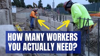 How to Calculate Manpower Requirement for an Activity?