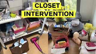STRESSED & OVERWHELMED By Her Closet 👕 Making PROGRESS! (pt 5)