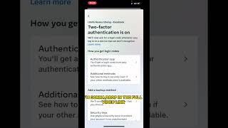 How to turn on 2FA for your social media #shorts #2fa
