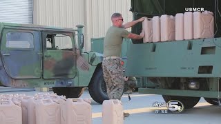 U.S. Marines in Mobile on Standby to Deploy to Florida