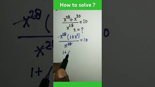 Nice Exponent Math #maths #shorts