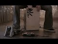 play extra sounds with an acoustic cajon and the ec 10m elcajon