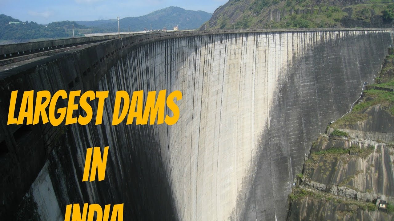 Largest Dams In India - YouTube