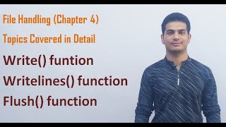 File Handling | Class 12 Computer Science with Python (Video 27)