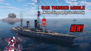 NEW! IJN Yamashiro gameplay: Fuso's sister ship! - War Thunder Mobile