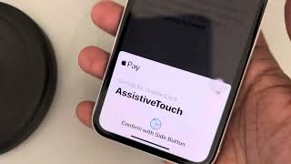 How to enable confirm with assistive touch in iphone