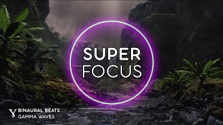 40 Hz Study Music - GAMMA Binaural Beats, Brainwave Music for Focus and Concentration