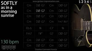 Softly As In A Morning Sunrise (Jazz/Swing feel) - 130 bpm : Backing Track