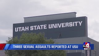 Police investigate 3 reported sexual assaults at Utah State University campus