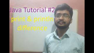 Java Tutorial for Beginners (2026) | print() vs println() Explained | Part 2