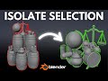 Object Zoom and Isolation Shortcut in Blender!