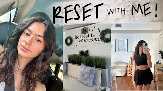 How I Reset for the Week at Home: groceries, massage, and setting intentions