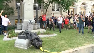 Confederate monument debate continues in the South as statues are torn down and hidden
